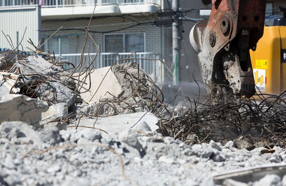 木造から鉄骨まで建物の解体工事に対応可能